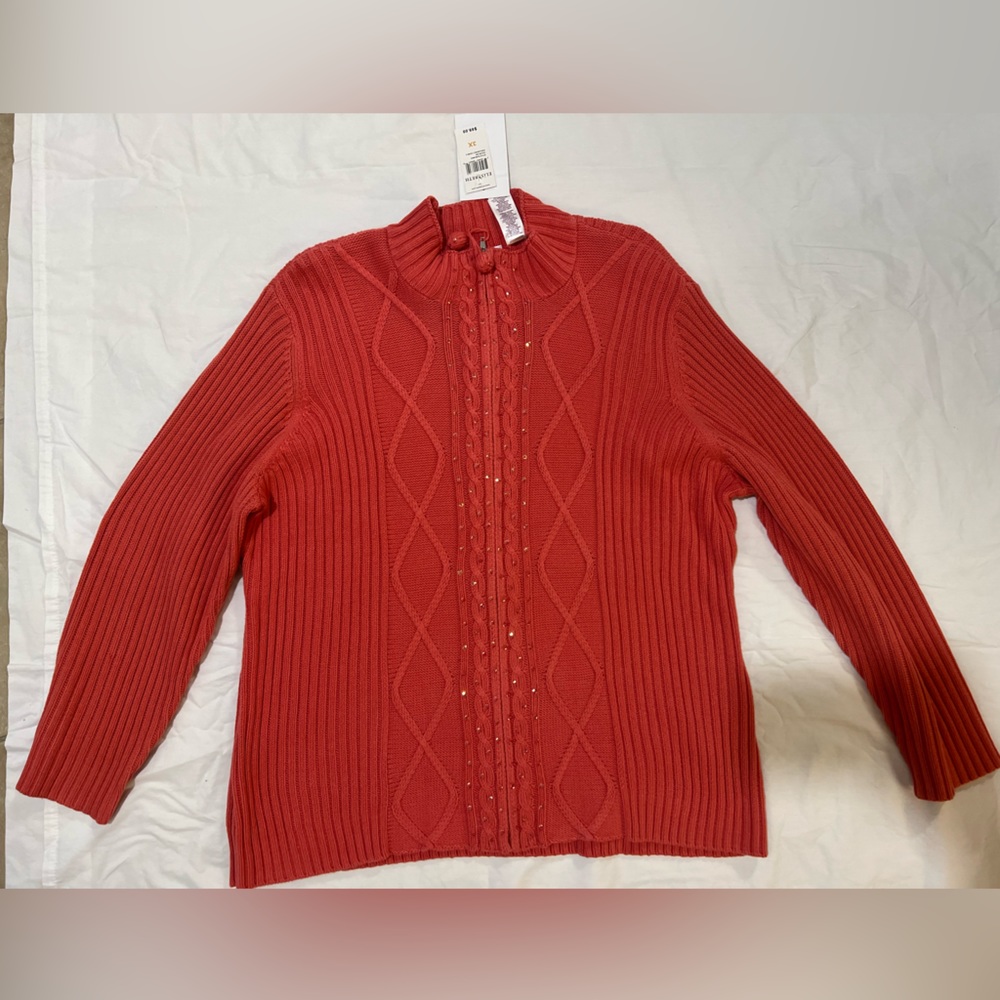 Coral sweater - Elisabeth